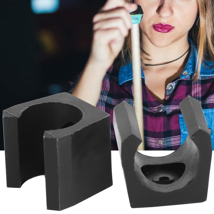 10 stuks Plastic Biljart Pool Enkele Houder Mini Stang Organizer Houder Accessoire (Midden) black