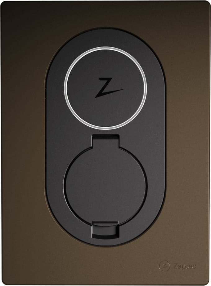 Zaptec Go - Hout Bruin