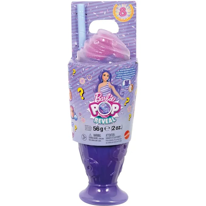 Barbie pop reveal sweet treats purple