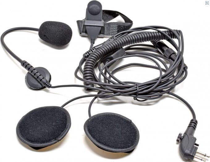 Team electronic Riderphone M-RM motorhelmset met PTT schakelaar (Motorola-Team-Midland)