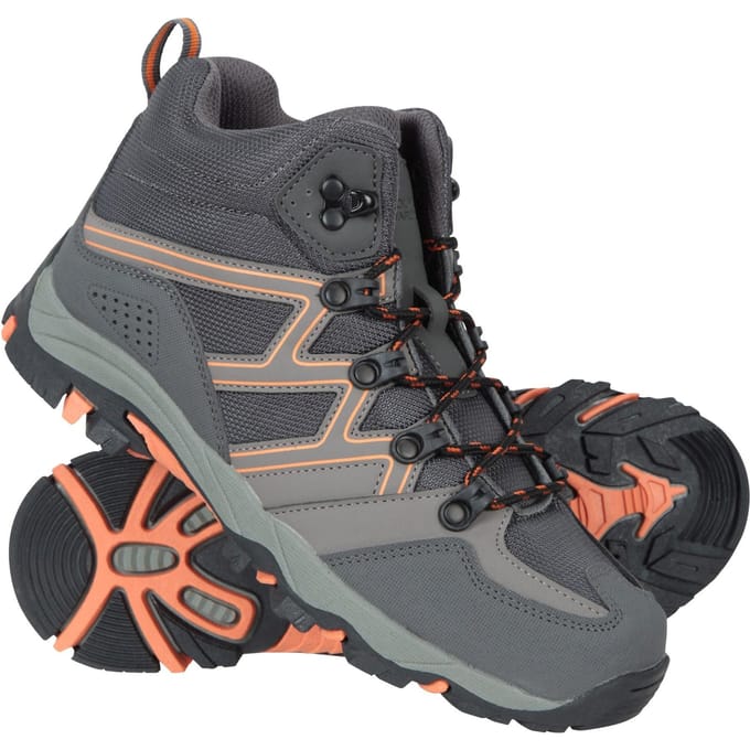 Mountain Warehouse Kinder/kinder Oscar wandelschoenen (Grijs)