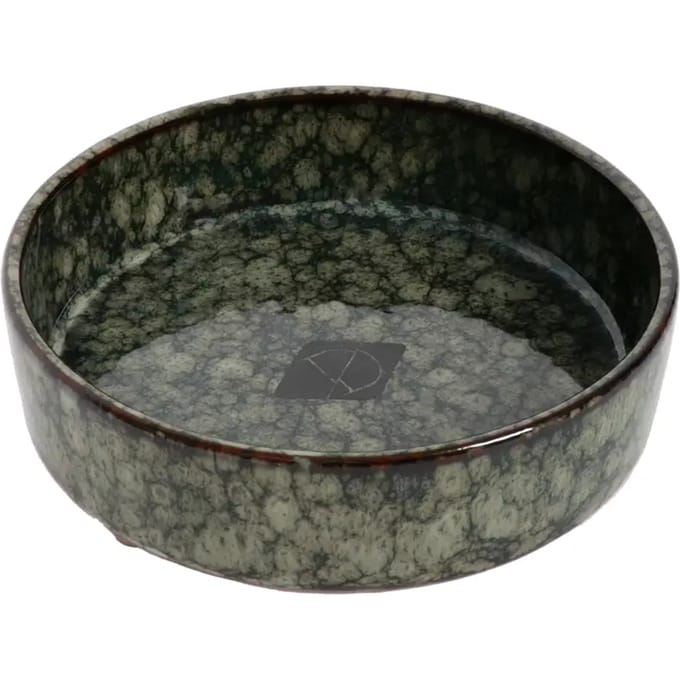 D&D Home Jasper Eet- en drinkkom Voor Katten - Green Marble - 200ml