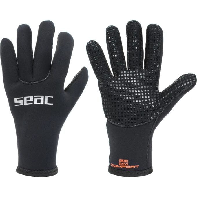 Duikhandschoenen Seac Seac Comfort 3 MM Zwart