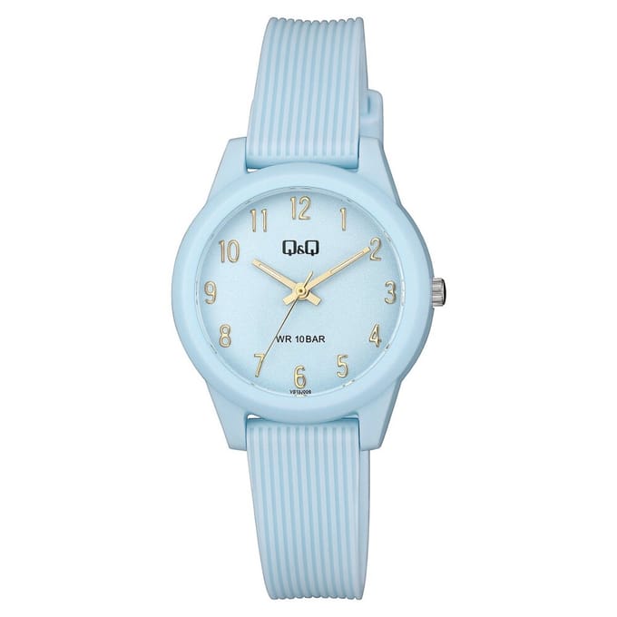 Q7Q by Citizen - vs13j006y Dames horloge - 31 mm - lichtblauw