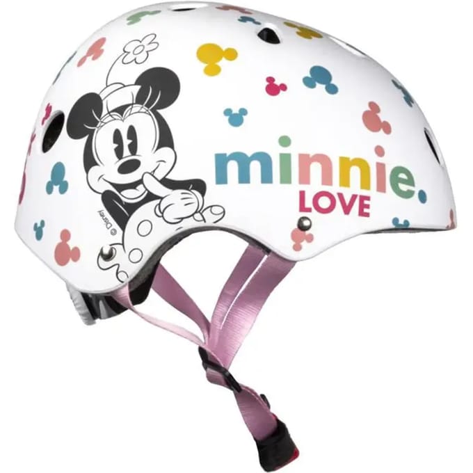 Fietshelm met kinderverstelwieltje Disney V3 Minnie 54-58