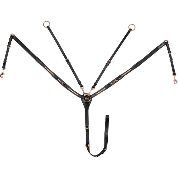Jachtcollier met leren vork Supreme