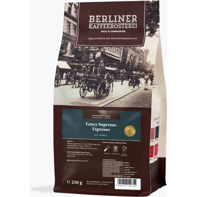 Berliner Kaffeerösterei Fancy Supremo Espresso 250g