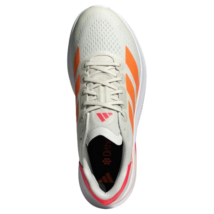 Adidas Duramo Sneakers Heren - Wit - Maat 42 2/3 - Mesh/Synthetisch