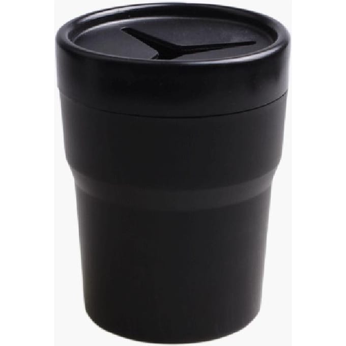 Mini poubelle multifonctionnelle pour voiture, porte-gobelet, poubelle de voiture, support automatique, supports de capuchon, accessoires d'intérieur en plastique noir noir