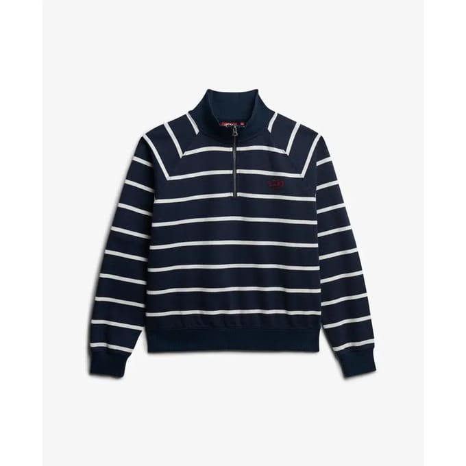 Dames sweatshirt Superdry Ath Henley