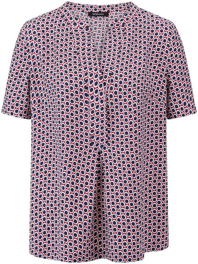 Blouse Van Peter Hahn rood