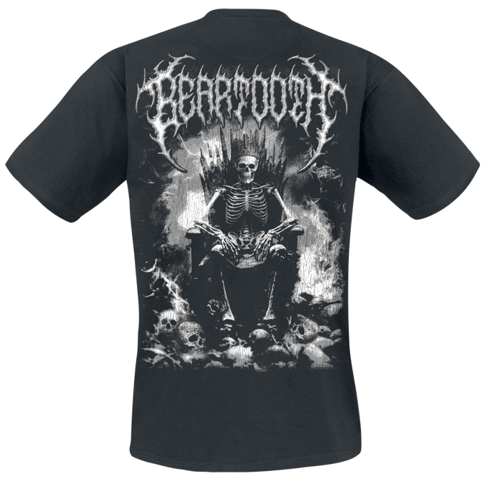 Beartooth T-shirt - Throne - S tot XL - voor Mannen - zwart