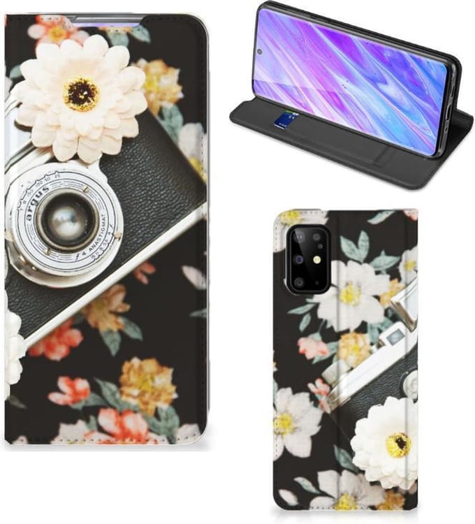 Samsung Galaxy S20 Plus Stand Case Vintage Camera