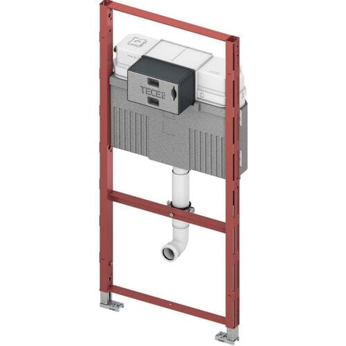 TECEprofil WC module with uni cistern for children's floor-standing WC, installation height 112 cm 9300388
