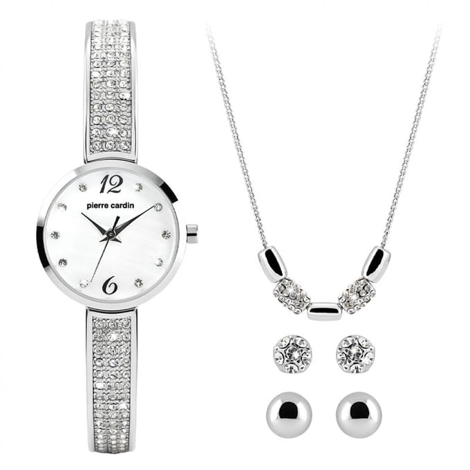 Pierre Cardin Watch PCX4690L199 Geschenk Set Schmuck Dames