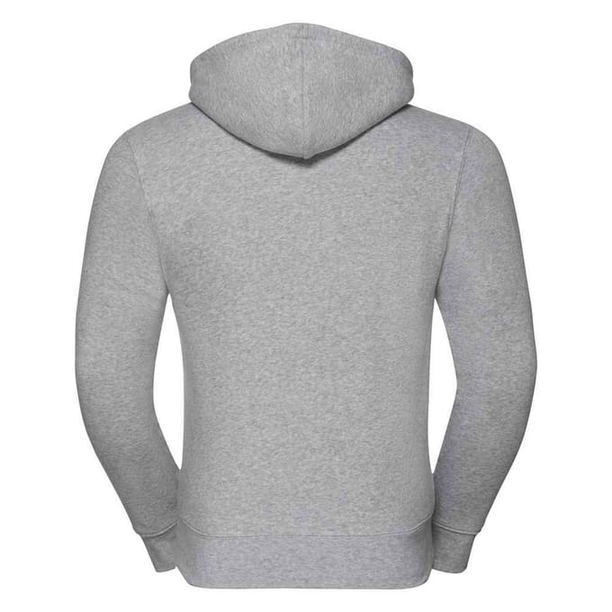 Russell Heren Authentiek Sweatshirt met capuchon (Licht Oxford)