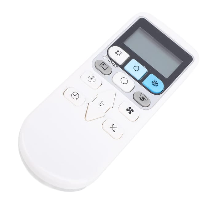 Télécommande de Climatiseur Télécommande Universelle de Remplacement pour RAR 2P2 RAR 3U4 RAR 35Z gray