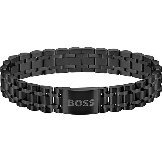 BOSS HBJ1580646 OWAN Heren Armband - Schakelarmband