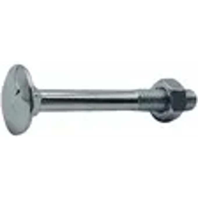 Sencys Slotbout Met Moer M6x40mm Per 50 Gegalvaniseerd
