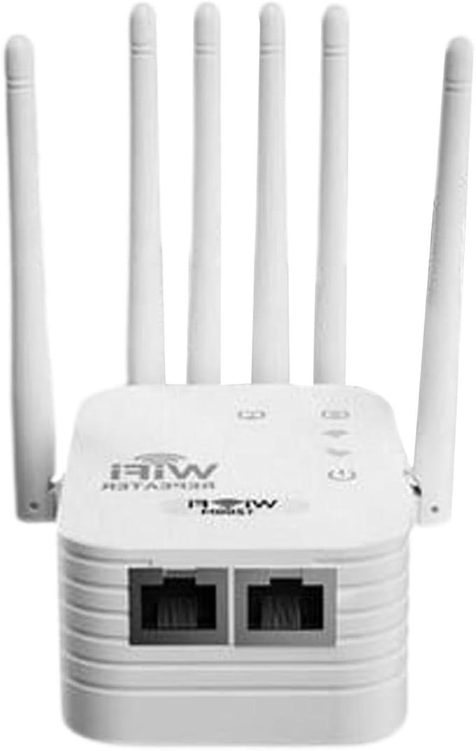 Wifi Versterker - Internet Extender - Draadloos Bereik - Hoge Snelheid - 1115 m² Dekking - Wit
