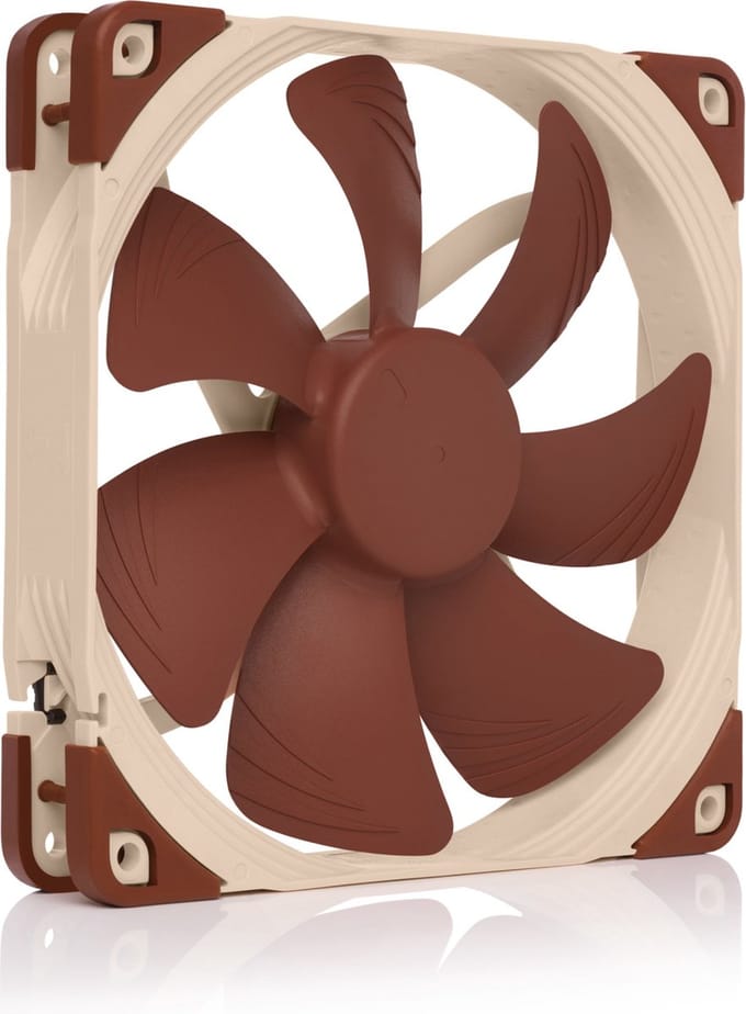 Noctua NF-A14 5V PWM - Case ventilator - 140mm - Brown - 25 dBA