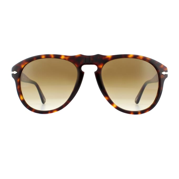 Persol Aviator Mens Havana Brown gradiënt zonnebril