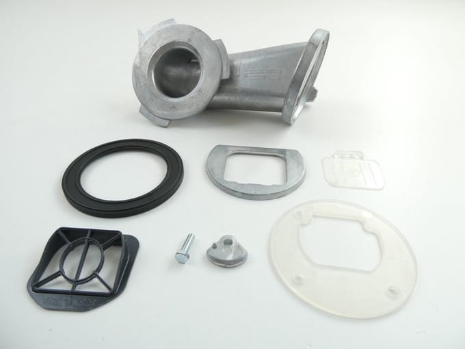 Nefit terugslagklep t.b.v. ventilator 7099391 (oud nummer 73570)