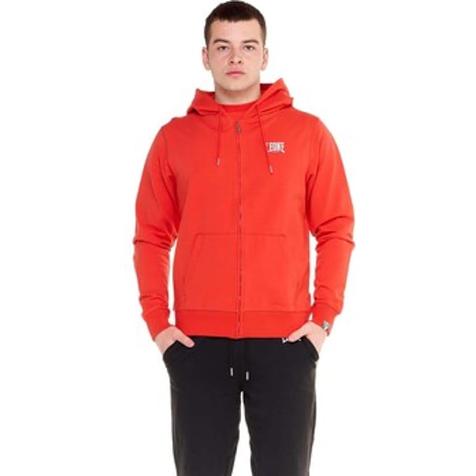 Capuchon sweaters Leone 1947 Man Hoody Full Zip Small Logo