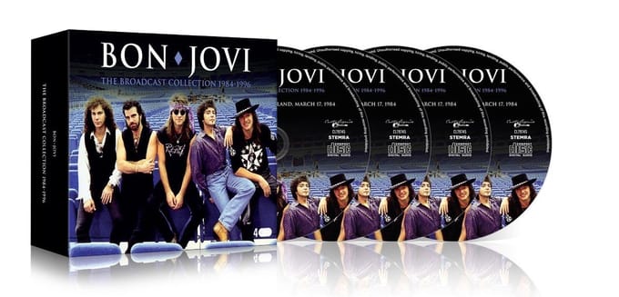 Bon Jovi - The Broadcast Collection 1984 - 1996 (4 CD)