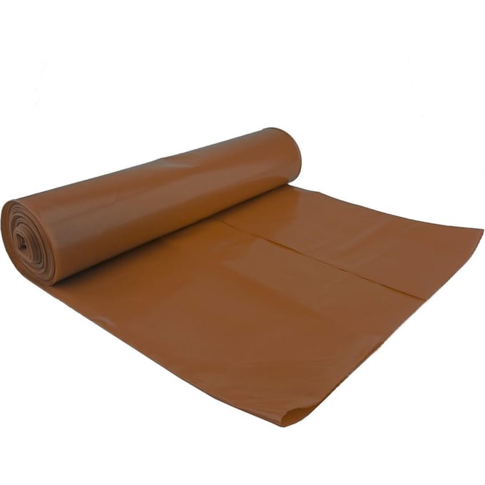 Meva - Afvalzakken - 50 µm - 25 stuks - Bruin