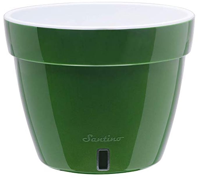 Zelfbewaterende plantenbak 20,9 cm - moderne bloempot met waterniveau-indicator