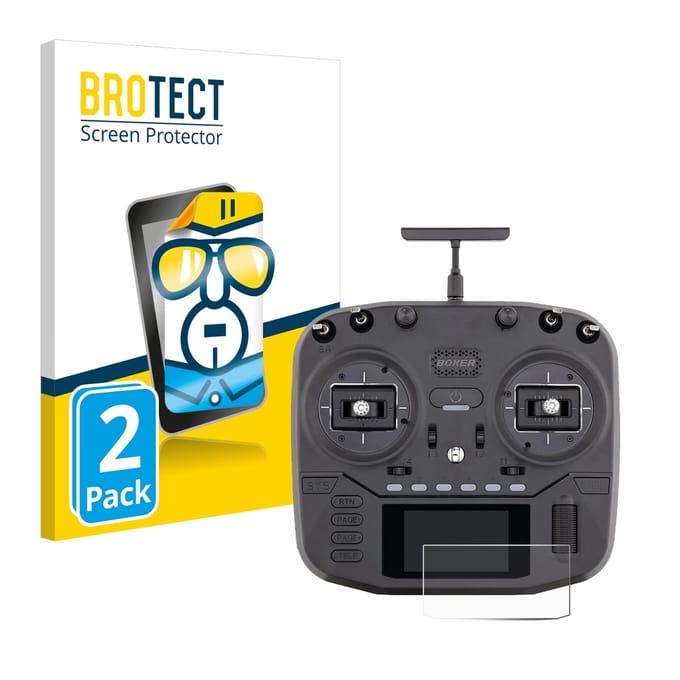 BROTECT - Screenprotector voor Radiomaster Boxer - Folie Beschermfolie transparant 2 Stuks
