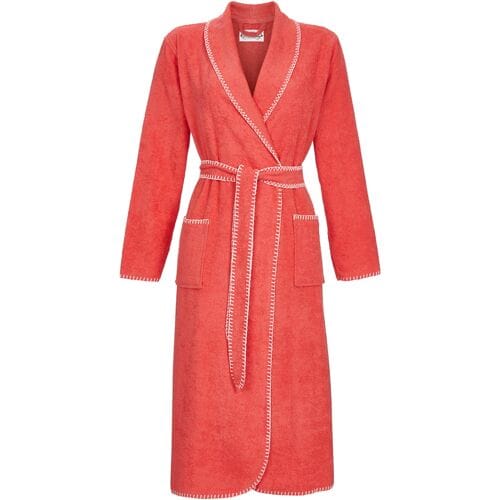Rode badstoffen badjas Ringella - Rood - Maat - 50