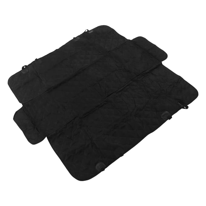 Verlengstuk Achterbank Opvouwbare Hond Auto Stoelhoes Waterdicht Zwart Huisdier Brug Platform black