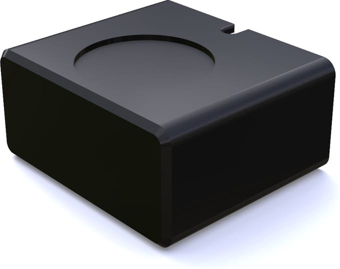 Stopcontact houder geschikt voor Apple HomePod Mini - Zwart