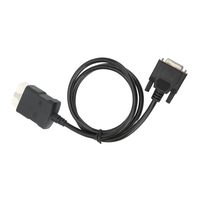OBD-kabels 16-pins connector adapterkabel OBD2 codelezer diagnostische toolkabel voor VD TCS Pro black