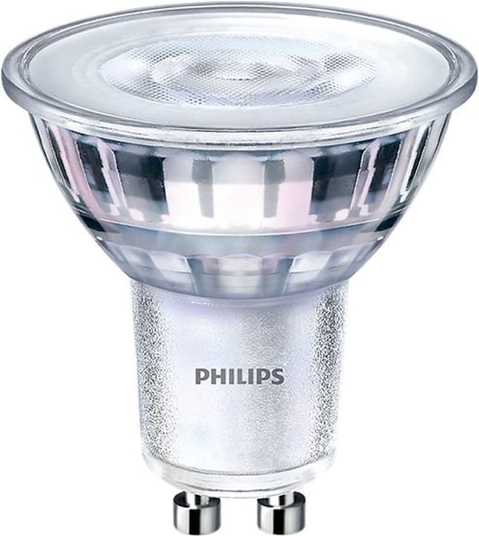 Philips CorePro LEDSpot GU10 3.5W 2700K 255lm 230V – 827 – ND - Extra Warm Wit Licht