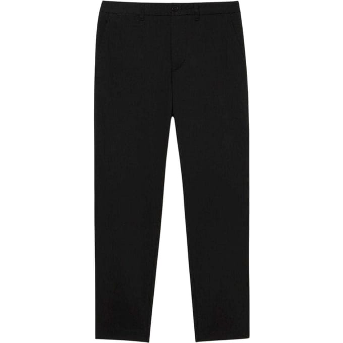 Lacoste Heren Tapered Chinos (Zwart)