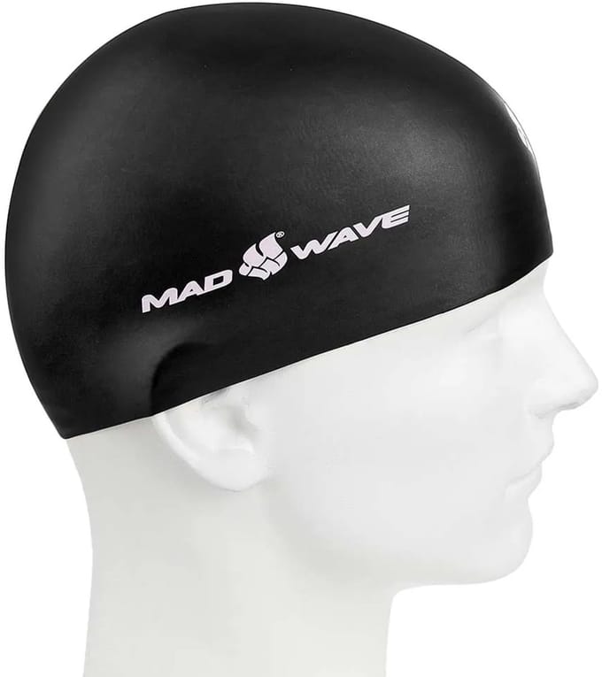 Madwave Soft Fina Zwembadmuts Zwart L