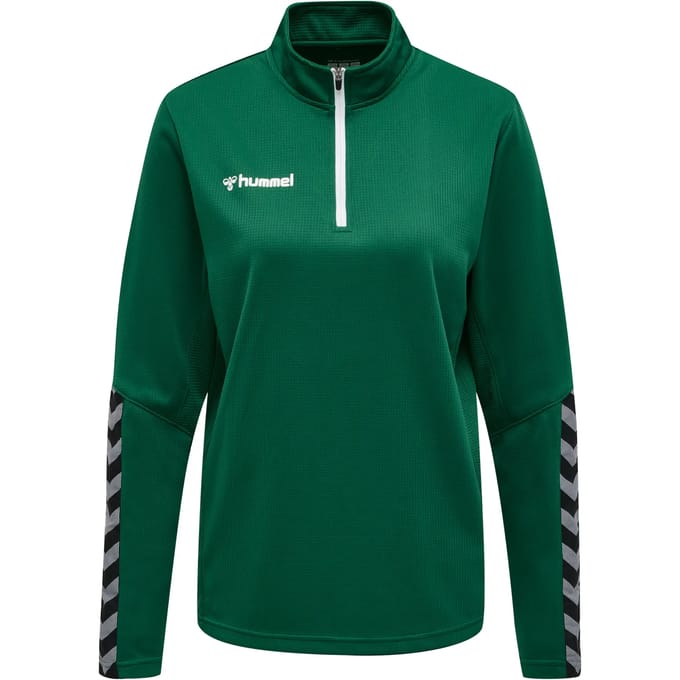 Hummel dames-sweater met lange mouwen Hmlauthentic Half Zip Wo 204929