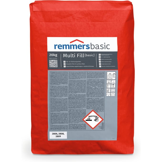 Remmers Multi Fill Basic 20 kg Wit