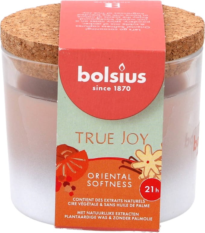 Bolsius Geurkaars True Joy Oriental Softness - 7 cm / ø 8.5 cm