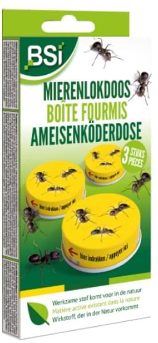BSI Mierenlokdoos (3 stuks) - Effectieve Insectenval