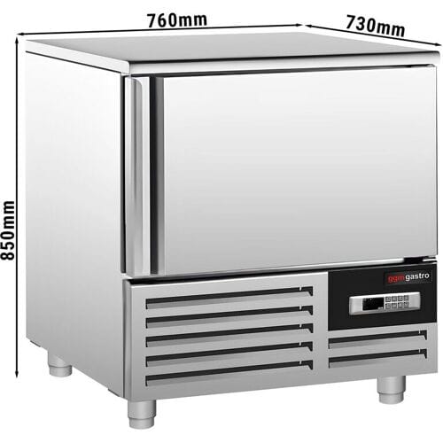 GGM Gastro Schockfroster - 5x GN 1/1 Zilver