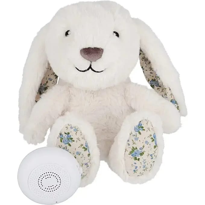 Flow Amsterdam - Oplaadbare hartslagknuffel met white noise - Milo Limited edition - Bloemen print