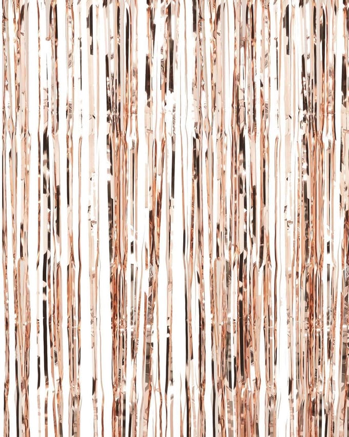 Ginger Ray - Deurgordijn Rose Gold 91 x 244 cm