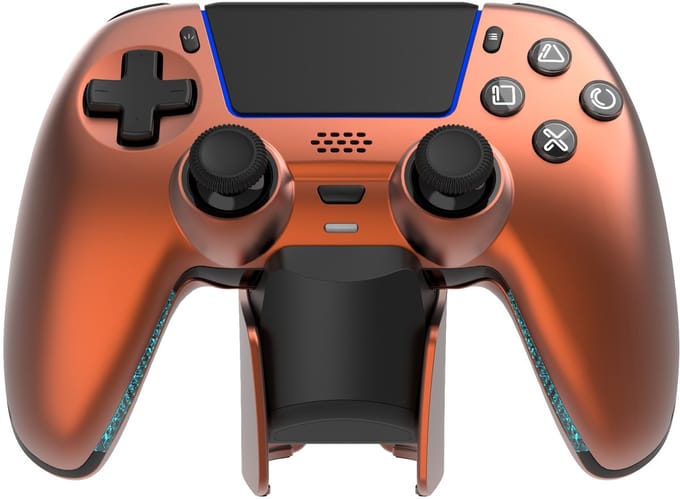 Deltaco GAMING Metallic Spray-Painted PS5 Wireless Controller with Charging Dock - Wired Controller - Android
