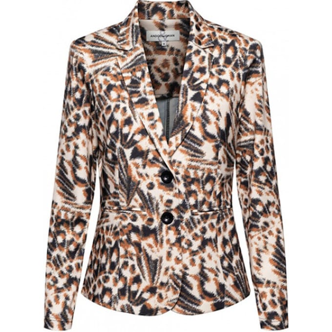 &Co Woman &co women blazer dakota butterfly cinnamon