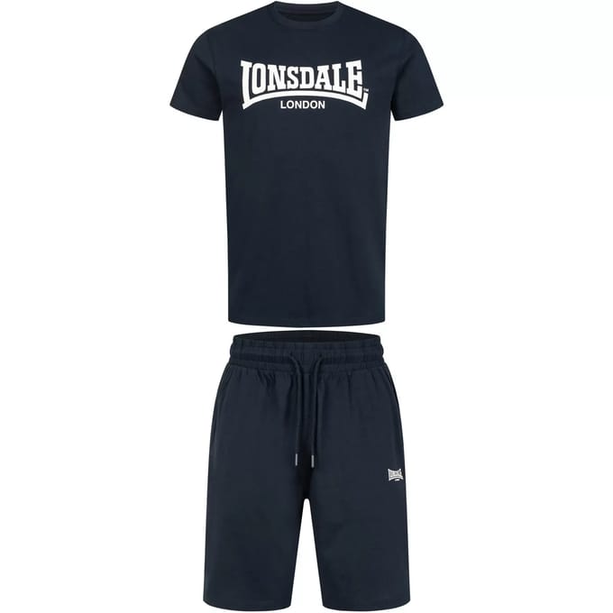 T-shirt en short set Lonsdale Moy