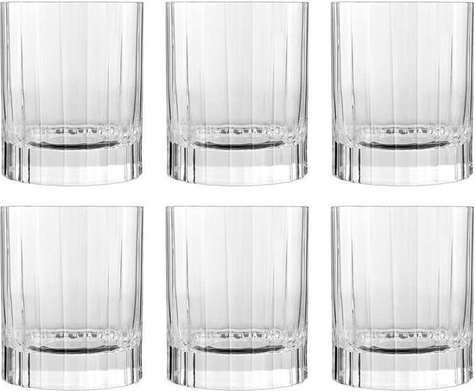 Luigi Bormioli Bach - Whiskeyglas - 33,5cl - 6 stuks
